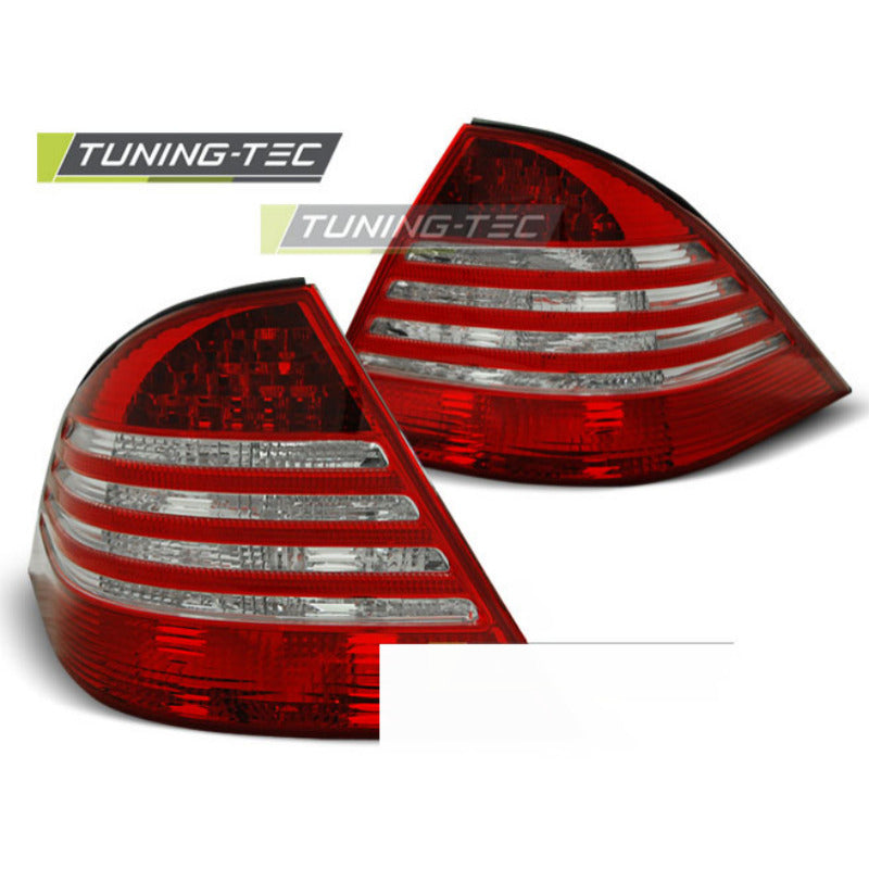 Fanali Posteriori Rosso Bianco per Mercedes-Benz Classe S W220 (1998-2005)