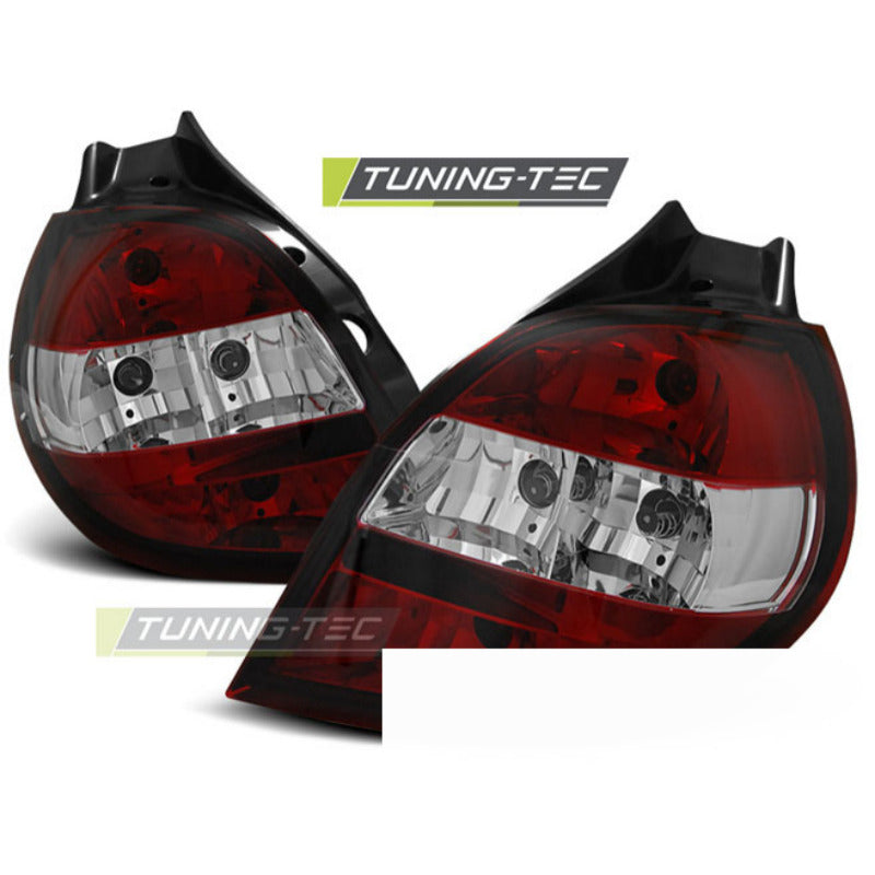 Renault Clio 3 09.05-04.09 Rosso Bianco Accessorio Tuning Esterno Auto