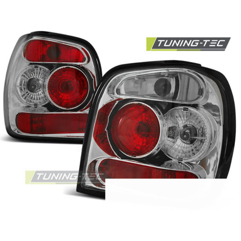 Fanali Posteriori Cromato per Volkswagen POLO 6N2 (10.99-10.01) - Fanali