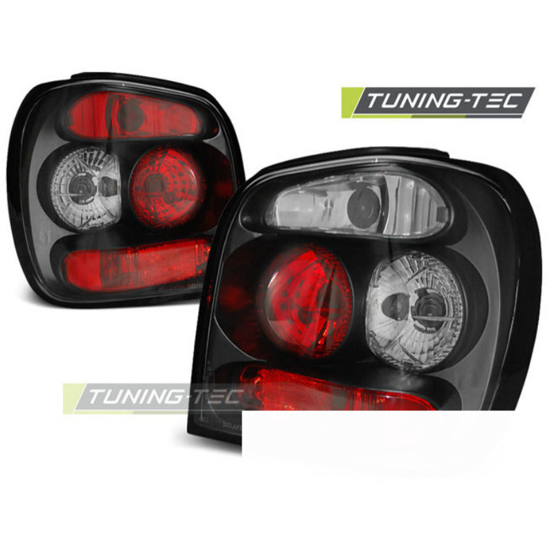 Fanali Posteriori Nero per Volkswagen POLO 6N2 (10.99-10.01) - Fanali