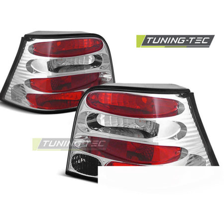 Fanali Posteriori Cromato per Volkswagen Golf 4 (09.97-09.03) Fanali Posteriori