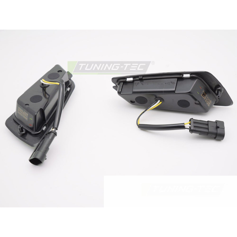 Frontale Direzionale Lucido Nero LED per Vespa GTS / GTV 300cc
