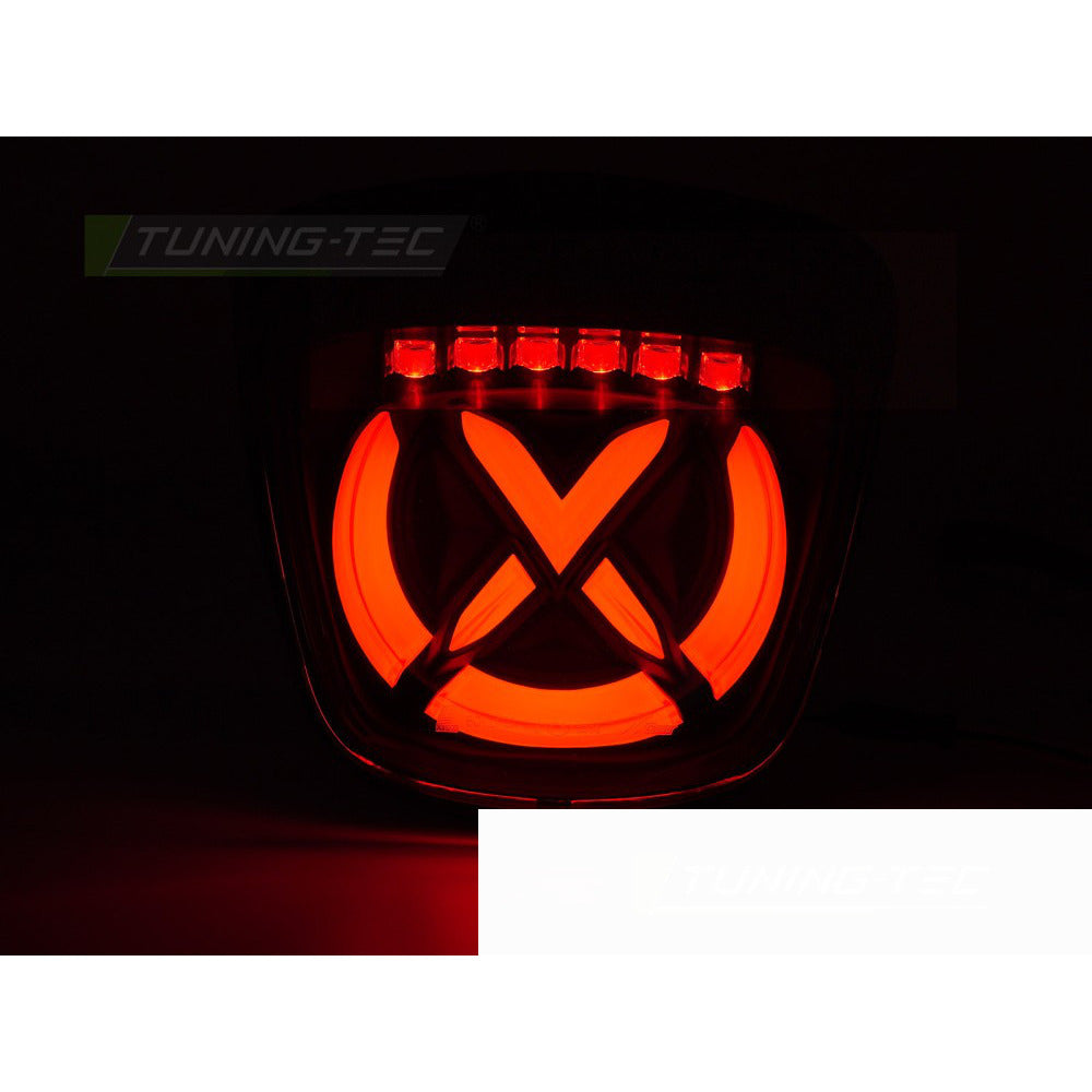 LED Fanale Posteriore Rosso Fumé Universale per Vespa Sprint 125/150