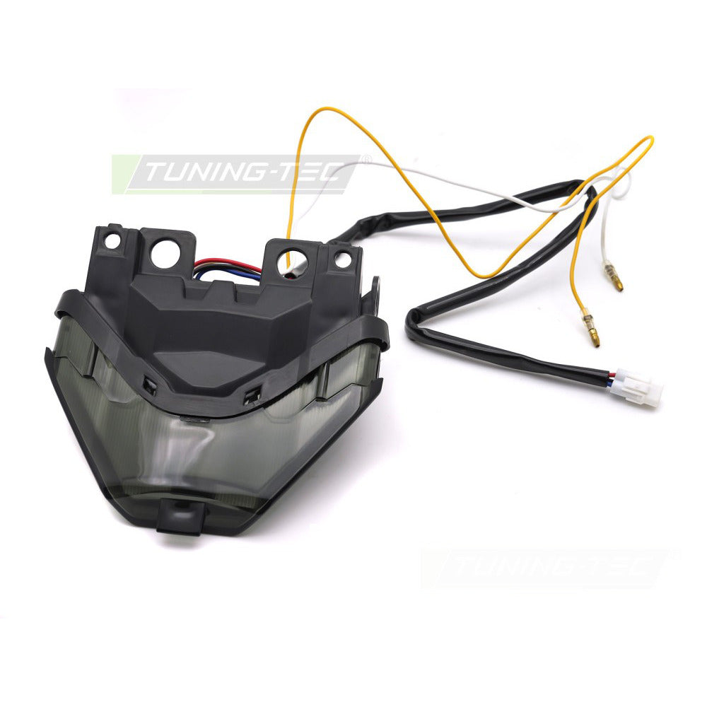 LED Fanale Posteriore Fumé Universale per Yamaha YZF-R25 R3 MT-07 (2014-2019)