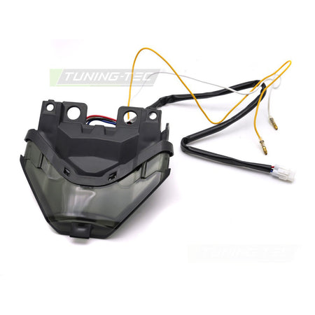 LED Fanale Posteriore Fumé Universale per Yamaha YZF-R25 R3 MT-07 (2014-2019)