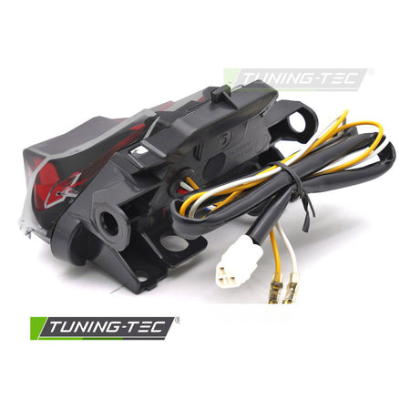 LED Fanale Posteriore Fumé Nero Universale per Yamaha YZF-R25 R3 MT-07 (14-19)