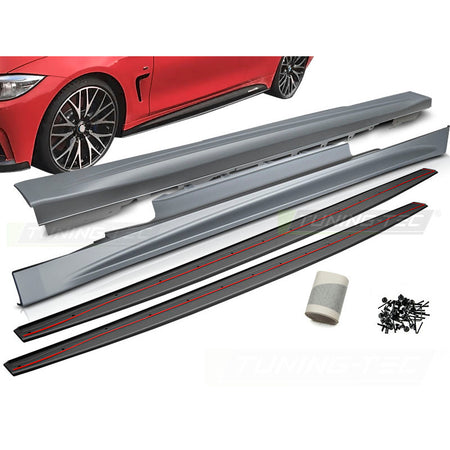 Minigonne Performance Style per BMW F32 (anni 2013-2020) Minigonne Sportive