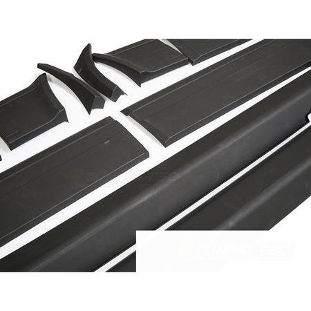 Minigonne + Strisce Porta Sportive per BMW E30 82 1982-1990 4 Porte