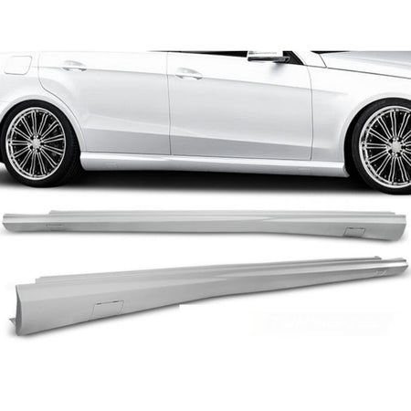 Minigonne Sport per Mercedes W212 (2009-2013) - Accessorio Tuning Auto