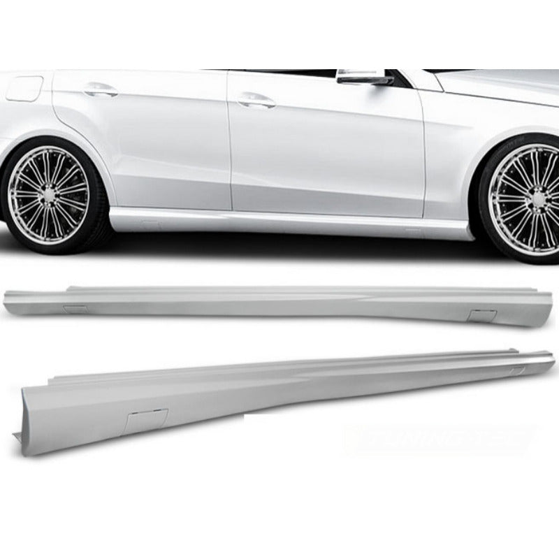 Minigonne Sport per Mercedes W212 (2009-2013) - Accessorio Tuning Auto