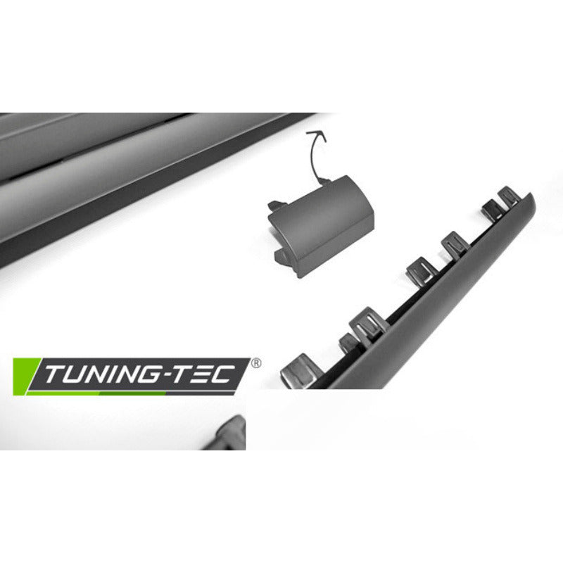 Minigonne Sport Nero per Mercedes Classe S W222 (2013-2020) Long Versione