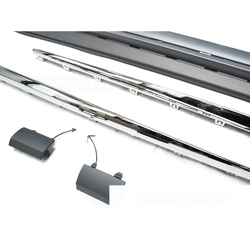 Minigonne Sport Cromato per Mercedes-Benz Classe S W222 (2013-2018) Long