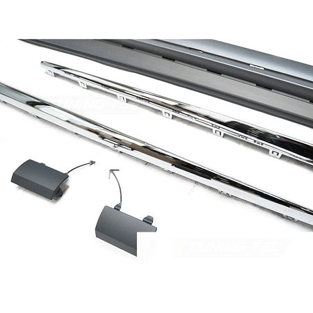 Minigonne Sport Cromato per Mercedes-Benz Classe S W222 (2013-2018) Long