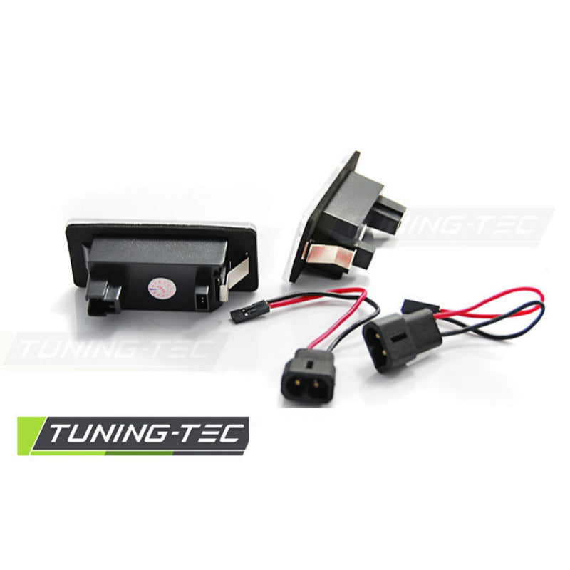 Luci Targa LED Trasparenti per BMW Serie 3 E90 / F30 / F32 / E39 / E60 / F10