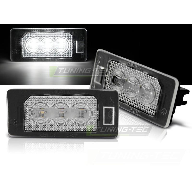 License LED 3X Fari Trasparente per BMW Serie 3 E90 (anni 2005-2012)