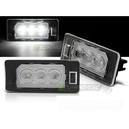 License LED 3X Fari Trasparente per BMW Serie 3 E90 (anni 2005-2012)