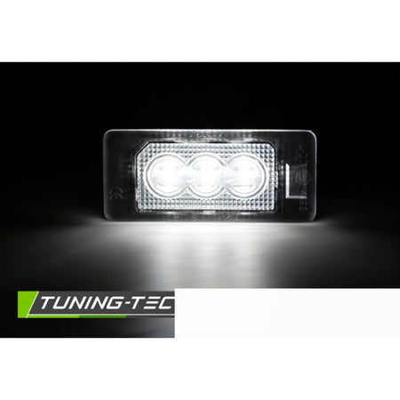 License LED 3X Fari Trasparente per BMW Serie 3 E90 (anni 2005-2012)