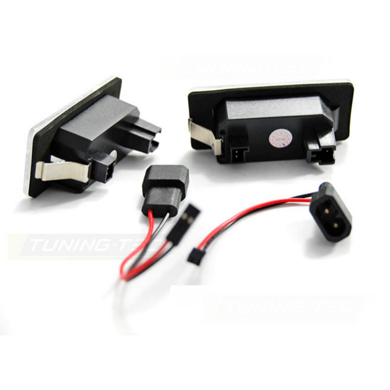 License LED 3X Fari Trasparente per BMW Serie 3 E90 (anni 2005-2012)
