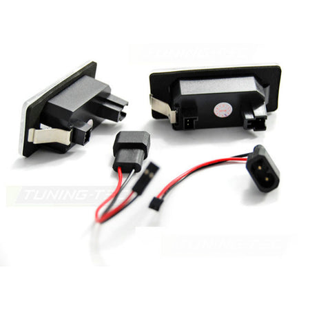 License LED 3X Fari Trasparente per BMW Serie 3 E90 (anni 2005-2012)
