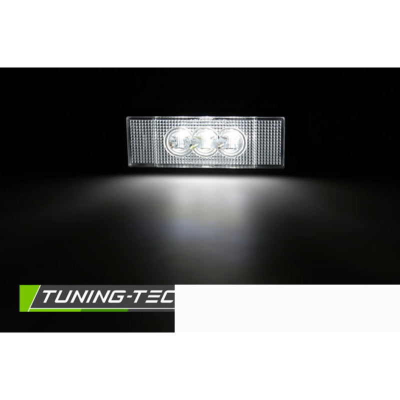 License LED 3X Fari Trasparente per BMW E63 E64 E81 E87 Z4 MINI (anni Vari)