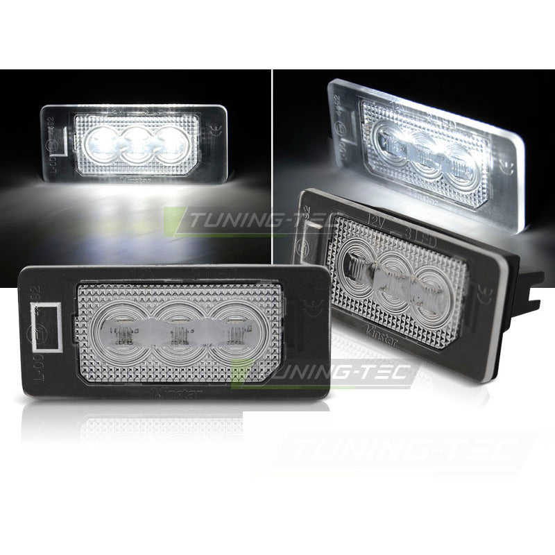 License LED Fari 3Xled per Volkswagen Golf VI Variant (2008-2012) con Canbus