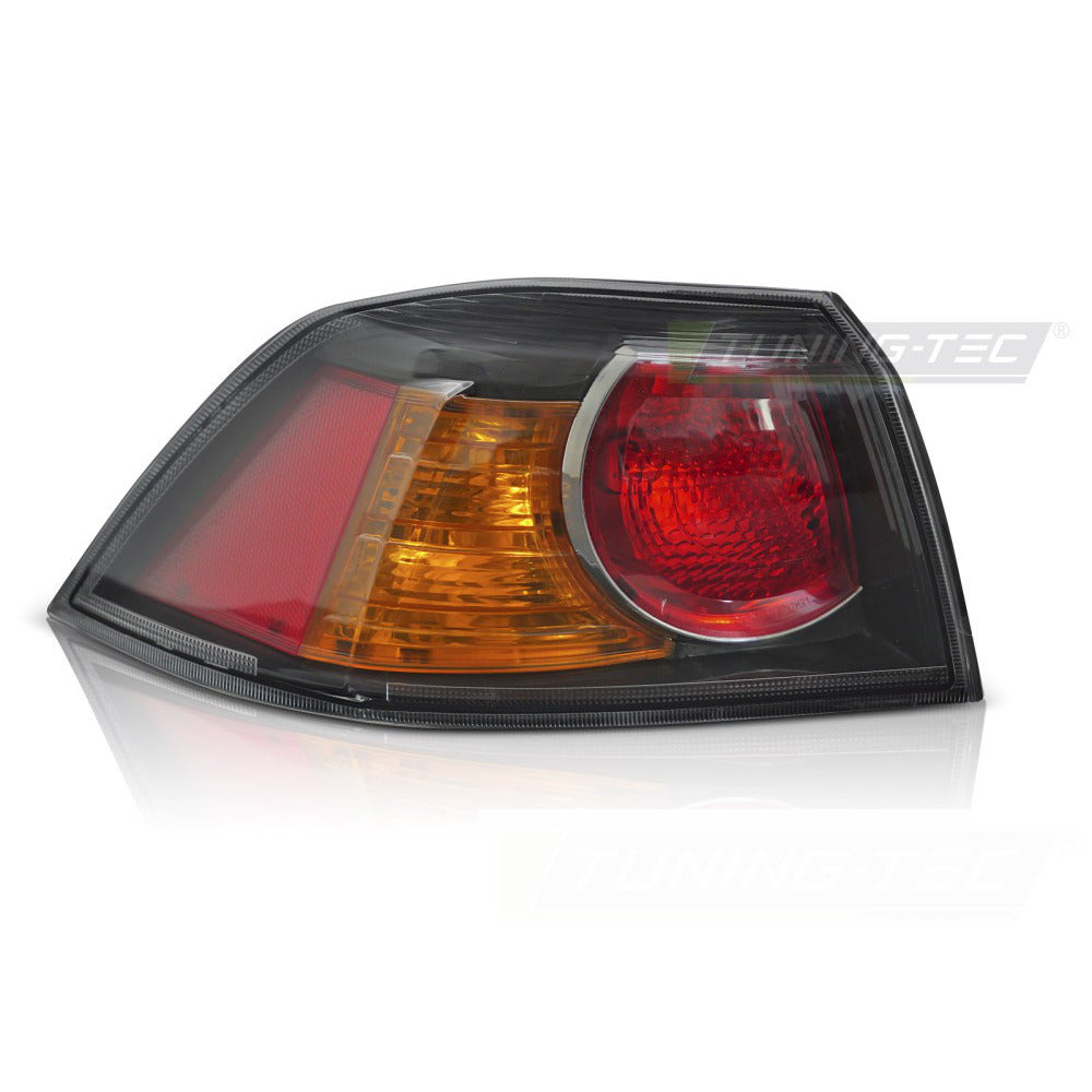 Fanale Posteriore Nero Sinistro Laterale Tyc per Mitsubishi Lancer 4D (08-16)