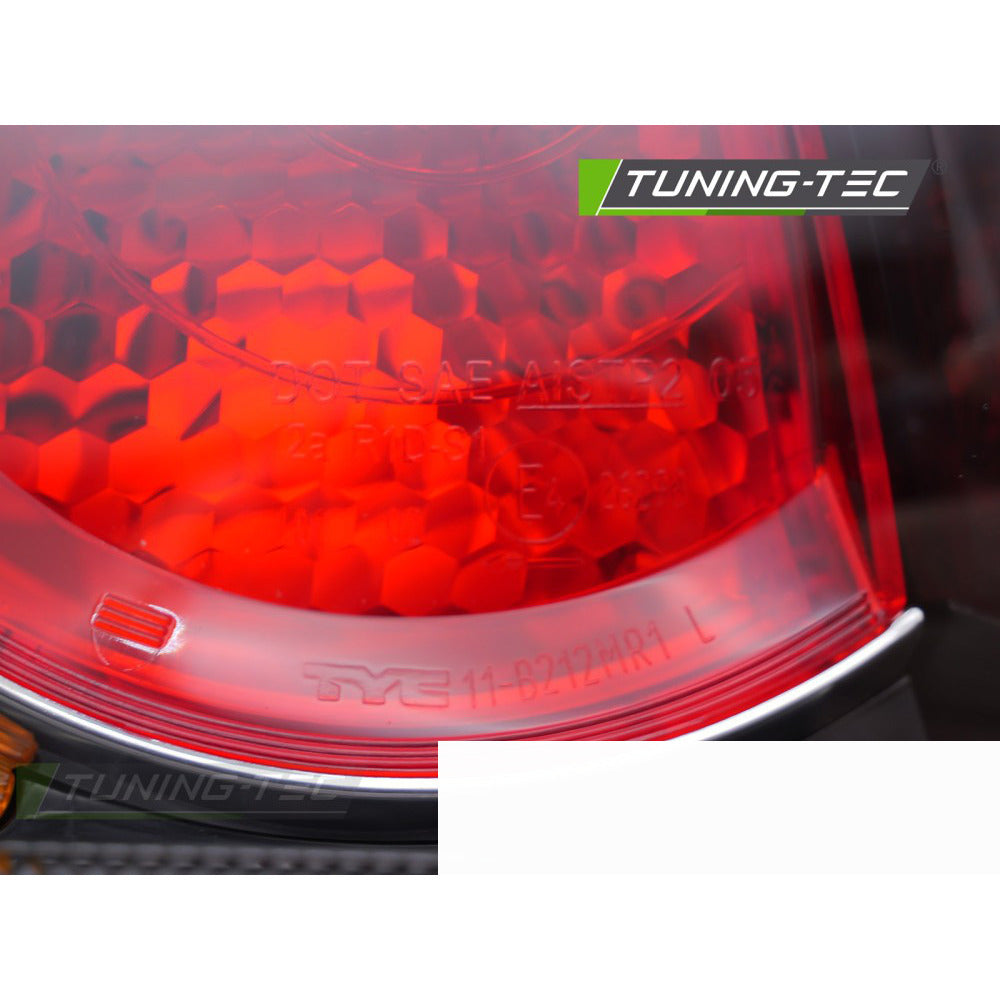 Fanale Posteriore Nero Sinistro Laterale Tyc per Mitsubishi Lancer 4D (08-16)