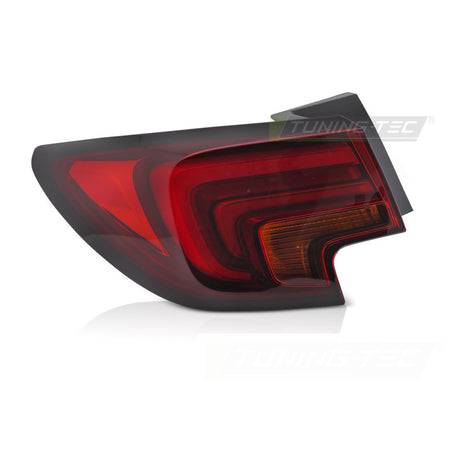 LED Fanale Posteriore Rosso Fumé Sinistro Laterale Tyc per Opel Astra K