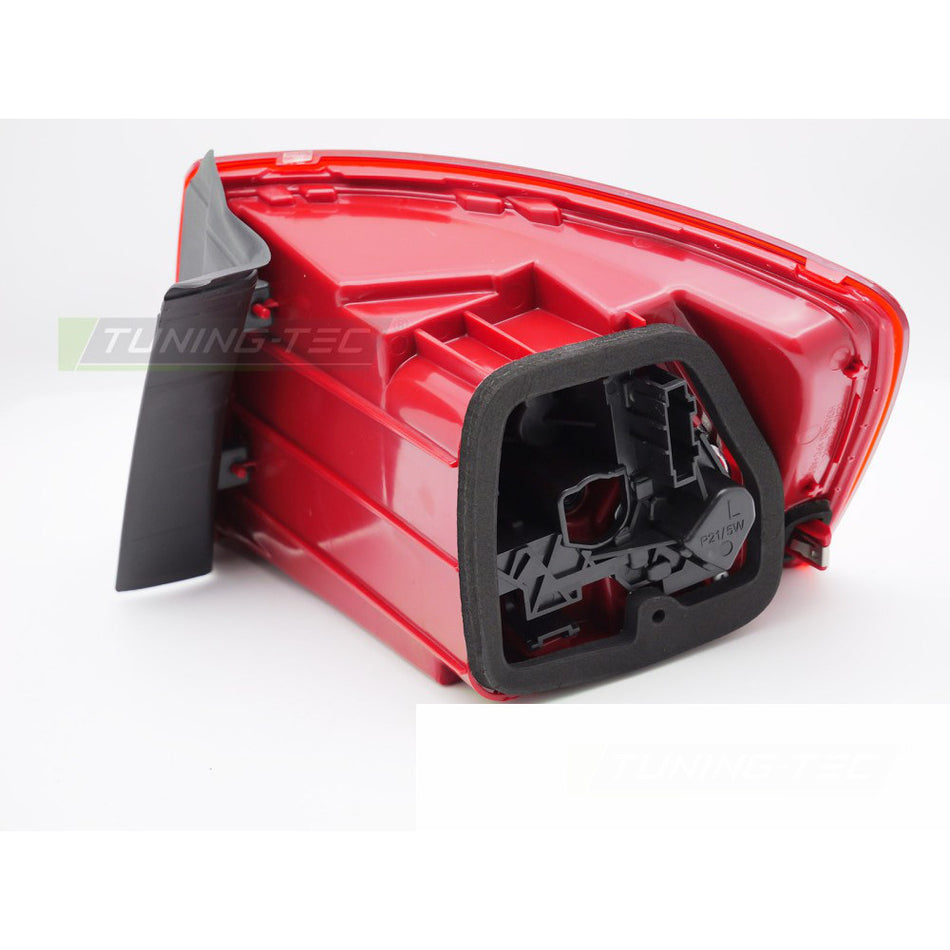 Fanale Posteriore Rosso Bianco Lato Sinistro Tyc per Volkswagen Jetta