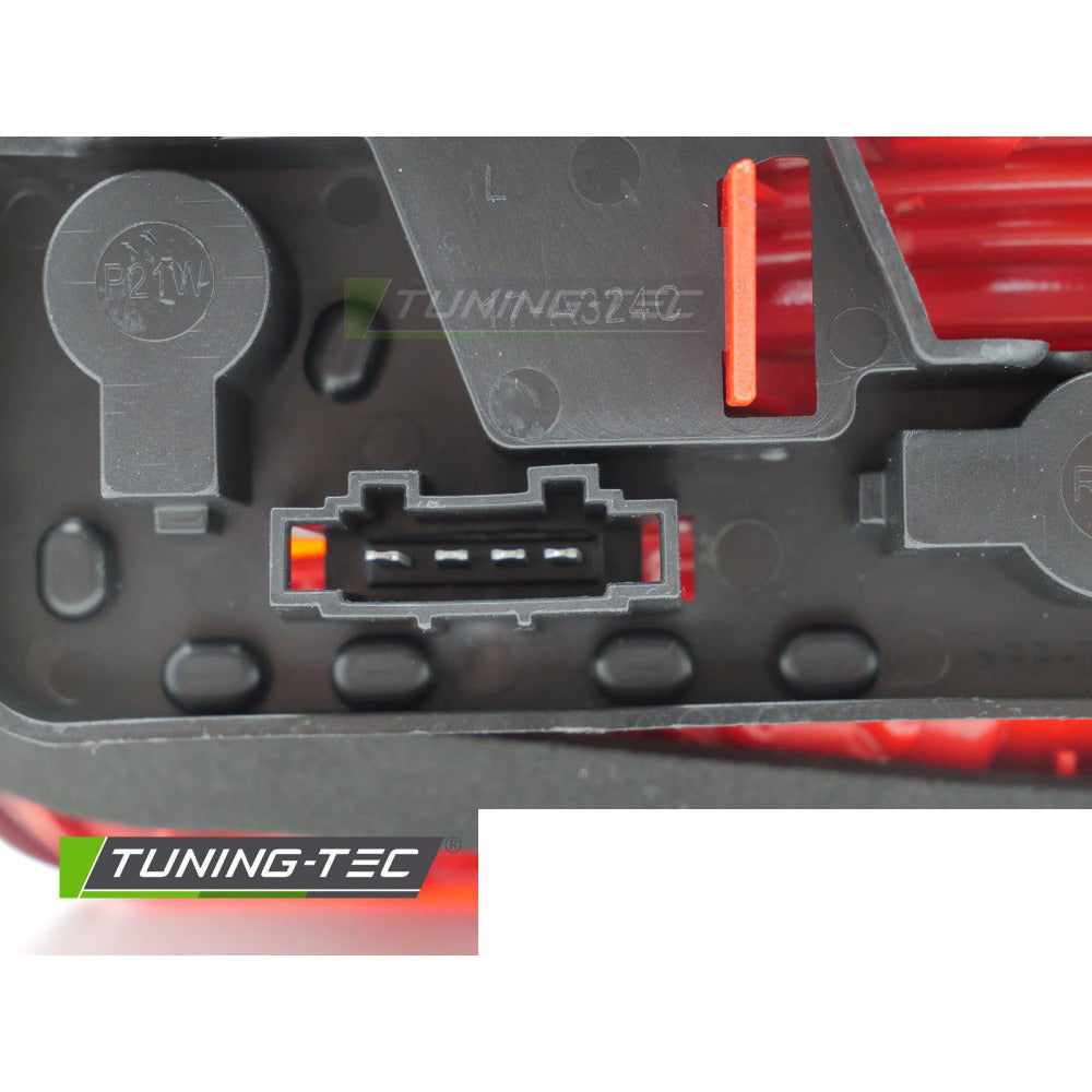 Fanale Posteriore Rosso Bianco Destro Laterale Tyc Flap per Volkswagen Jetta