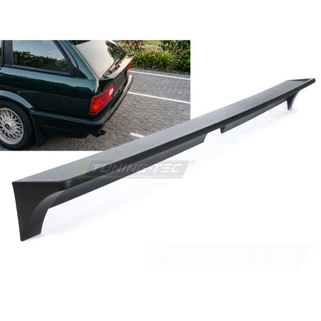 Baule Spoiler Sport Style Nero per BMW E30 Touring (1987-1994)