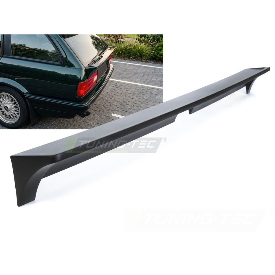 Baule Spoiler Sport Style Nero per BMW E30 Touring (1987-1994)