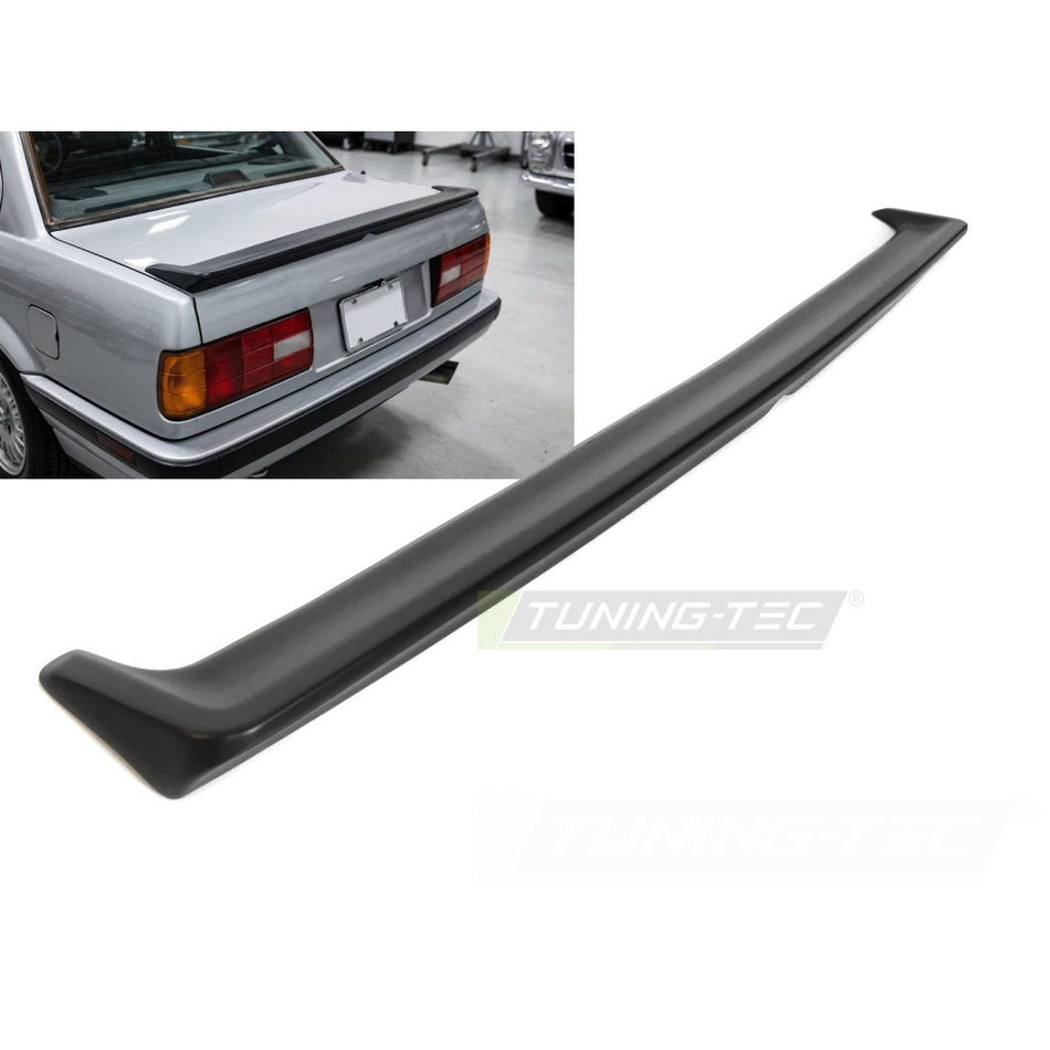 Baule Spoiler Sport Style Nero Opaco per BMW E30 2D (1987-1990)