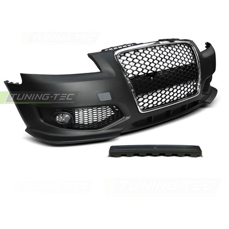 Anteriore Paraurti Sport Cromato Nero per Audi A3 (06.05-04.08) Paraurti