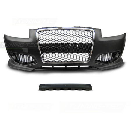 Anteriore Paraurti Sport Cromato Nero per Audi A3 (06.05-04.08) Paraurti