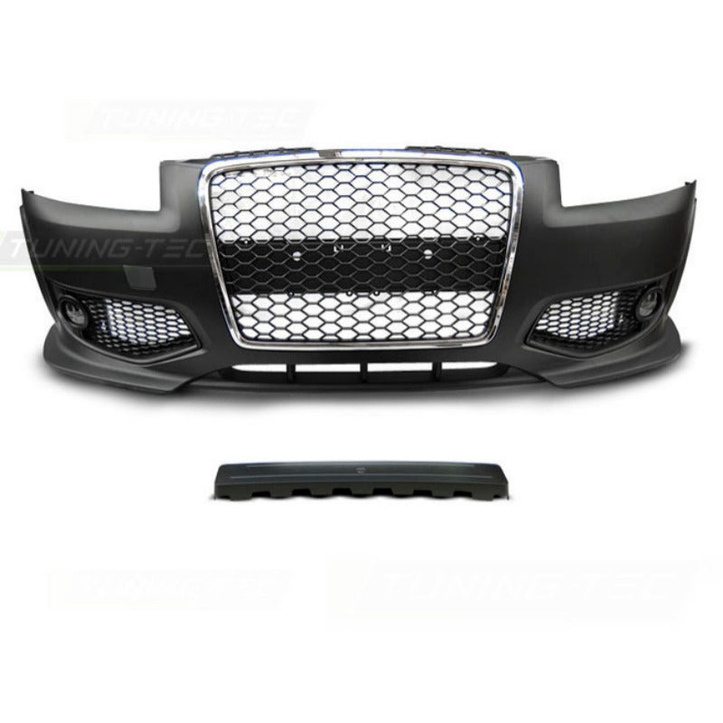 Anteriore Paraurti Sport Cromato Nero per Audi A3 (06.05-04.08) Paraurti