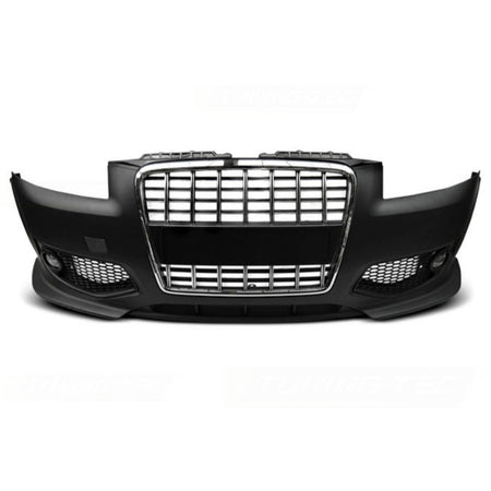 Anteriore Paraurti Sport Cromato Nero per Audi A3 (06.05-04.08) Paraurti