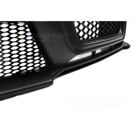 Anteriore Paraurti Sport Nero PDC per Audi A3 (2008-2012) con PDC