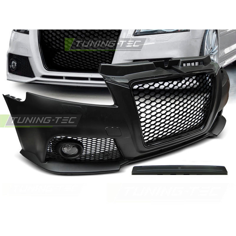 Anteriore Paraurti Sport Nero per Audi A3 (2008-2012) - Paraurti Anteriore