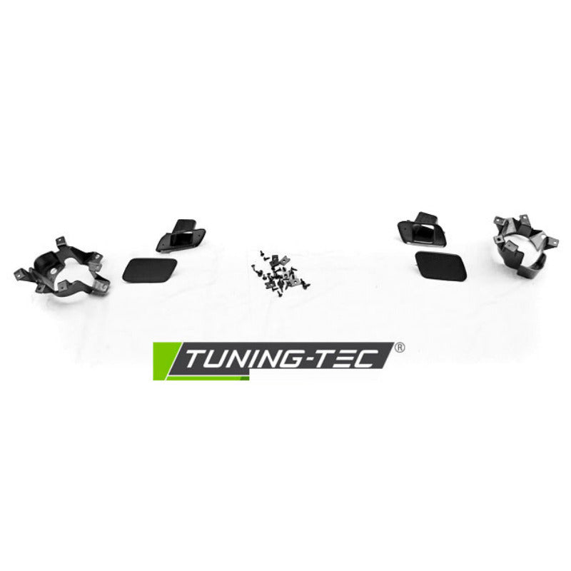 Anteriore Paraurti Sport Cromato Nero per Audi A4 (2004-2008) Paraurti Sportivo