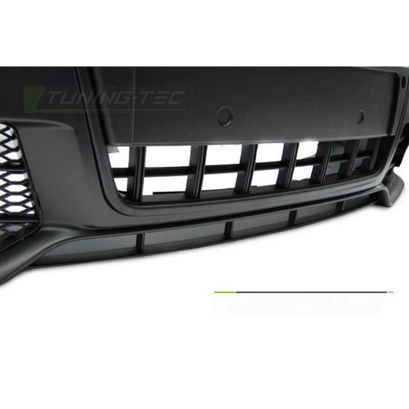 Anteriore Paraurti Sport Nero PDC per Audi A4 (2004-2008) con PDC