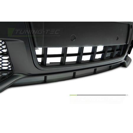Anteriore Paraurti Sport Nero PDC per Audi A4 (2004-2008) con PDC