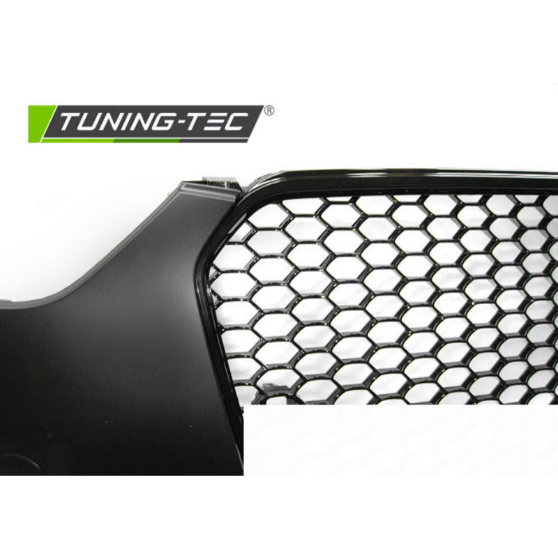 Anteriore Paraurti Sport Nero PDC per Audi A4 B8 (2012-2015) con PDC