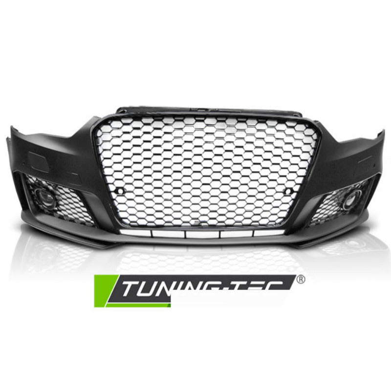Anteriore Paraurti Sport Nero Lucido PDC per Audi A3 (2012-2016) con PDC