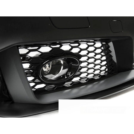 Anteriore Paraurti Sport Cromato Nero per Audi A3 (2012-2016) Paraurti Sportivo