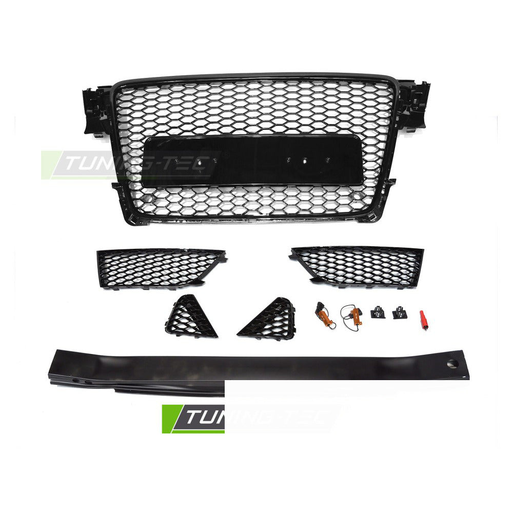Anteriore Paraurti Sport PDC per Audi A4 B8 (2008-2011) con PDC