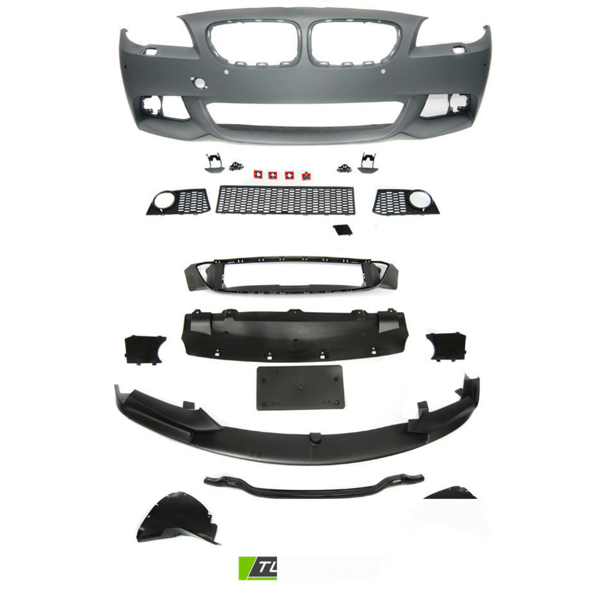 Anteriore Paraurti Performance Style PDC per BMW Serie 5 F10 (10-06.13)