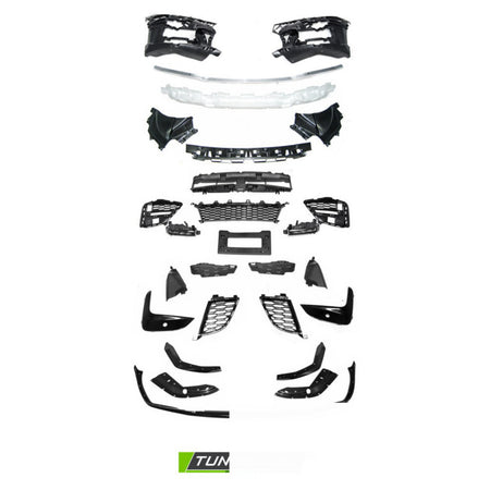 Anteriore Paraurti Performance Style PDC Nero Lucido per BMW G20/G21 (2019-2022)