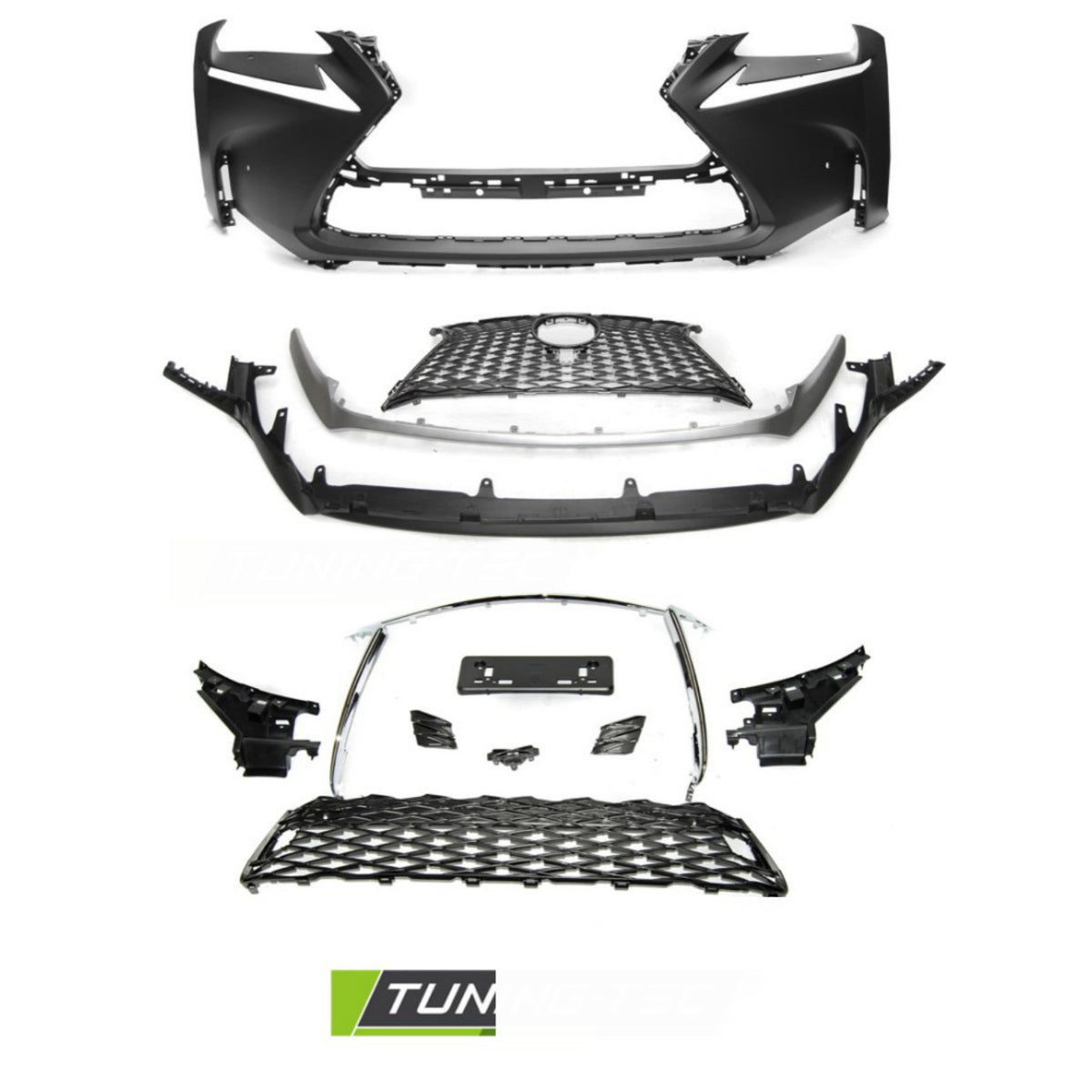 Anteriore Paraurti F Sport Look PDC per Lexus NX (2014-2017)