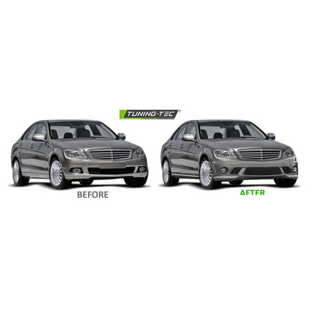 Anteriore Paraurti Sport PDC per Mercedes W204 (2007-2010) - Paraurti Sportivo